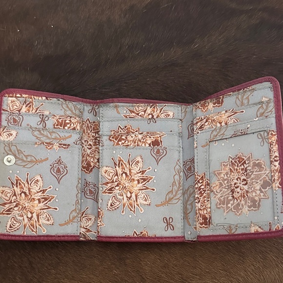 Red Leather Wallet - Picture 4 of 5